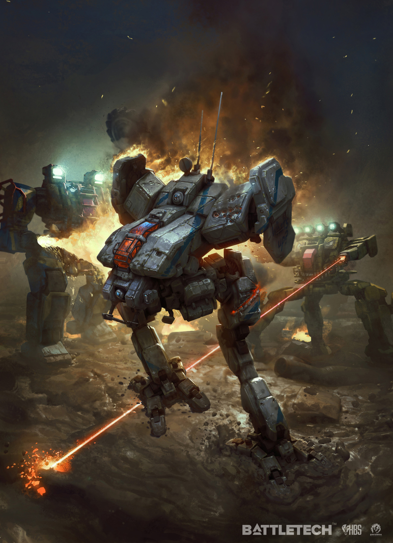 Illustration for article titled The Art Of Battletech